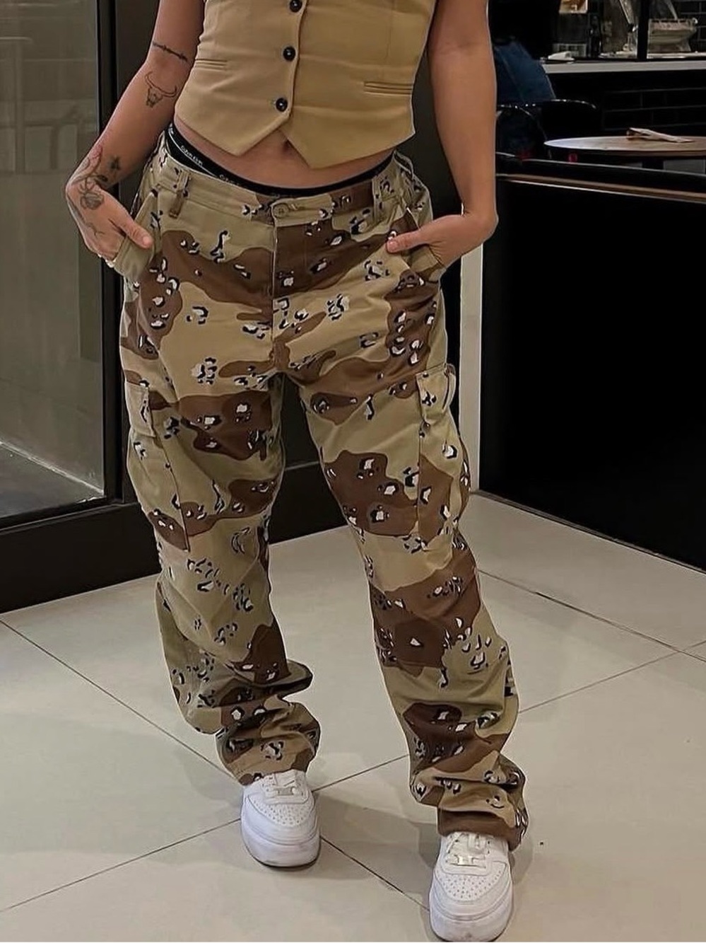 Coal & terry Desert Camo Cargo Pants - Picture 2 of 5